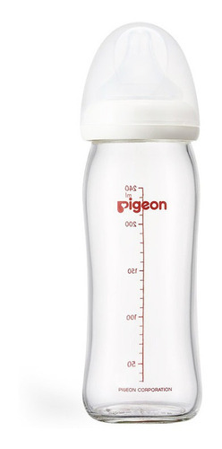 Biberón Pigeon Softouch Perist. Plus Vidrio 240 Ml