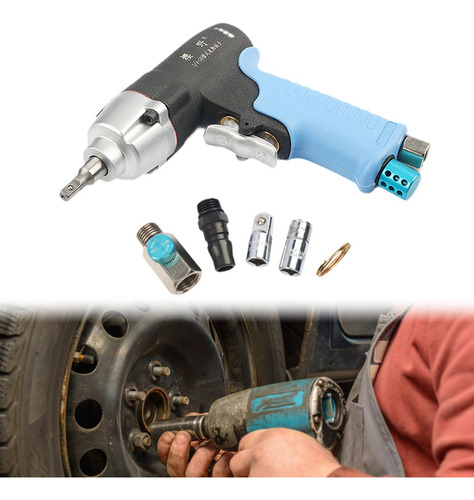 Mini Llave De Impacto De 12 000 Rpm, Llave Neumática De