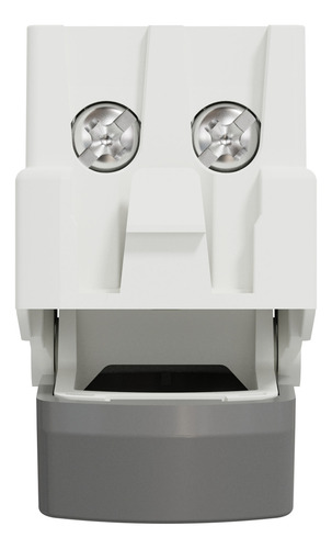 Módulo Miluz Interruptor Intermediario 10a 250v Alumínio Sch Cor Prateado