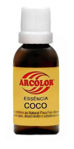 Essência Coco 30 Ml Arcolor