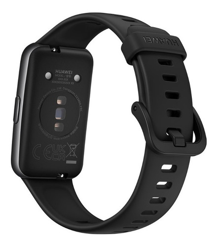 Huawei Band 7 1.47" caja de polímero dark gray, malla graphite black de silicona
