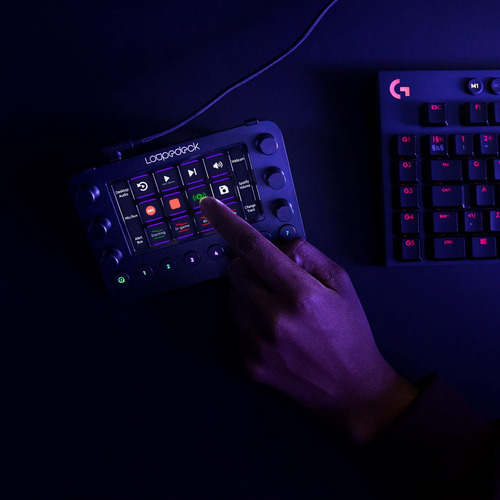Consola Personalizada Loupedeck Live Para Transmisión En Viv