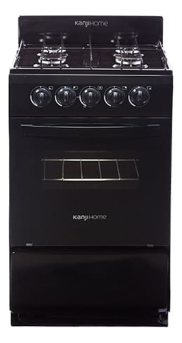 Cocina Kanji Home Kjhcondorblack 51cm Negra Multigas