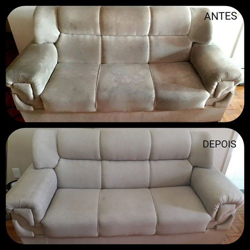 Kit Lava Sofá Residencial + Extratora 25l + Produtos Limpeza