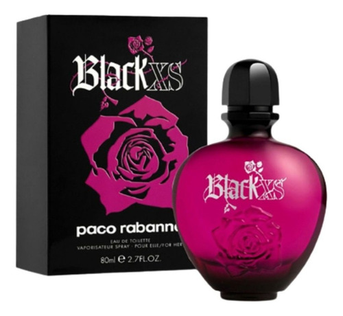 Black Xs Woman Paco Rabanne 80 Ml Edt Original