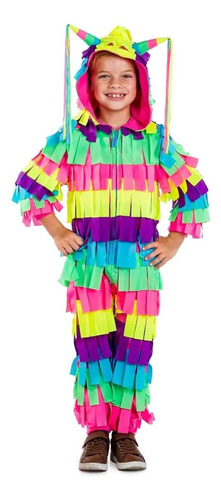 Disfraz De Piñata De Halloween Multicolor De Tipsy Elves Par