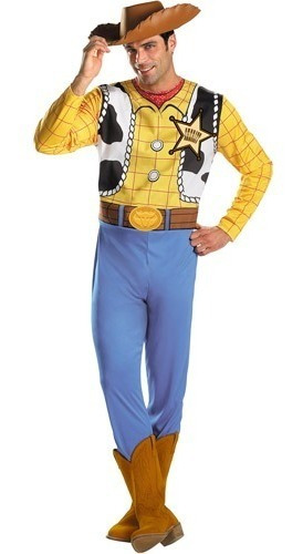 Disfraz Para Adulto De Woody Toy Story Talla 42-46 Halloween