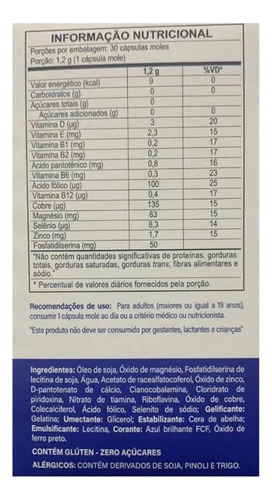 Suplemento Cerebrovit Com 30 Cápsulas - União Química