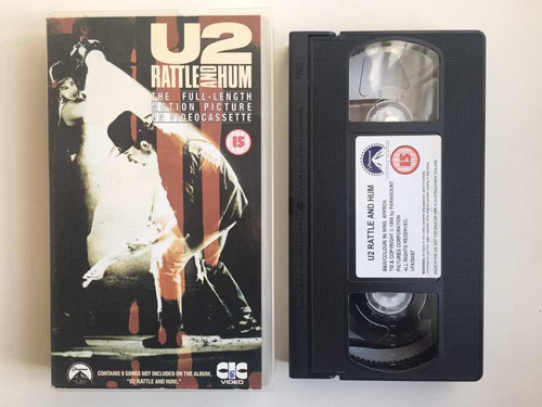 Imagem 1 de 9 de U2 Rattle And Hum Fita Vídeo Vhs Importada Inglaterra Uk