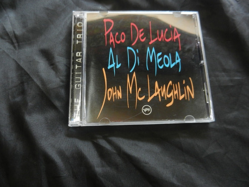 Al Di Meola Cd Paco De Lucia John Mc Laughlin U.s.a 1996