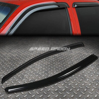 For 07-11 Yaris 2dr Xp90 Smoke Tint Window Visor Shade/s Ddw