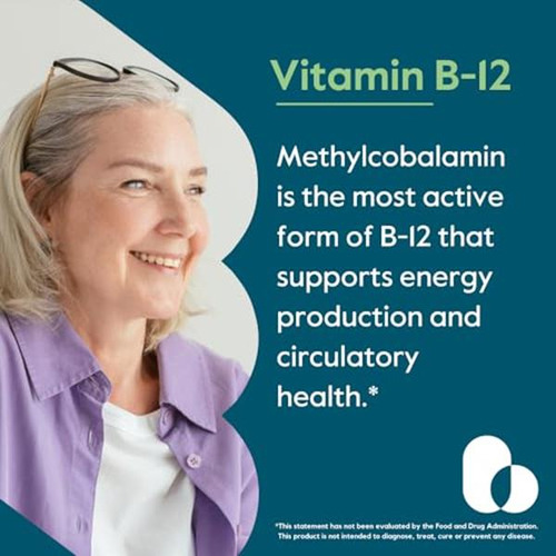 Bestvite Vitamina B12 Metilcobalamina 1000mcg 240 Cápsulas