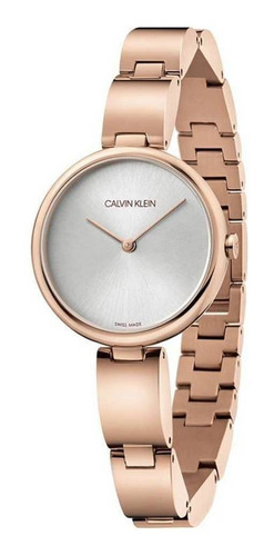 Reloj Calvin Klein Wavy K9u23646 De Acero Inoxidable P/mujer