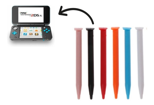 1x Lápiz Óptico Stylus Nintendo New 2ds Xl Stilus Plástico