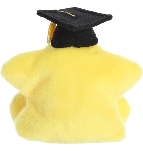 Aurora Peluche Palm Pals Magna Estrella De Graduacion 12cm Color Amarillo