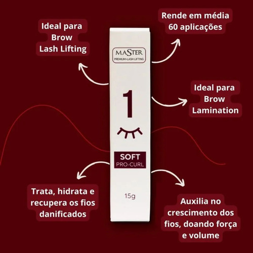 Kit Master Passos 1 E 2 Brow Lamination Lash +fixing Gel