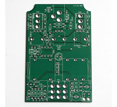 Synthrotek Mean Screamer Overdrive Pedal De Guitarra Pcb