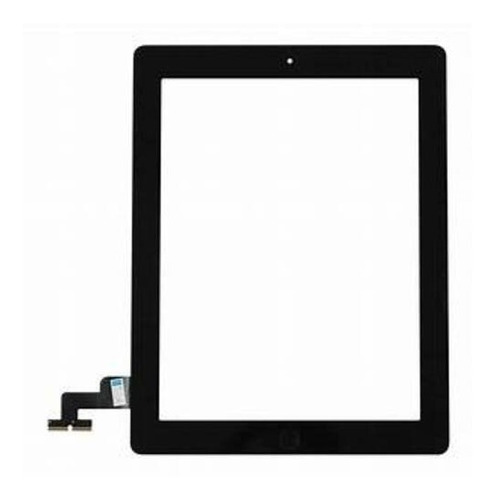 Tactil Touch Compatible Con iPad 2 A1395 A1396 Blanco Negro
