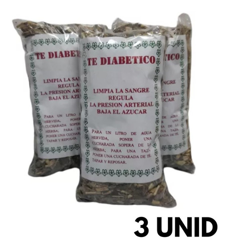 Te Diabetico Baja Azucar 3 Unidades