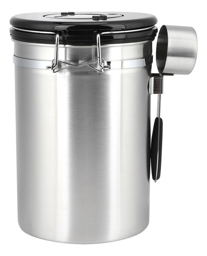 A Recipiente De Almacenamiento De Granos De Café De Acero