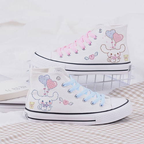 Zapatos De Lona Kuromi Sanrio My Melody Cinnamoroll Girl