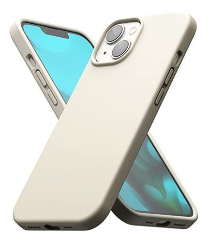 Funda Ringke Silicone Para iPhone 14 Plus - Stone 