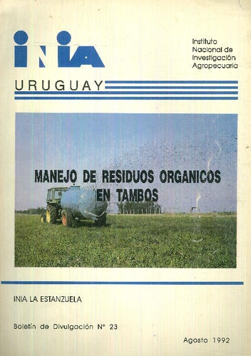 Libro Manejo De Residuos Organicos En Tambos De Varios