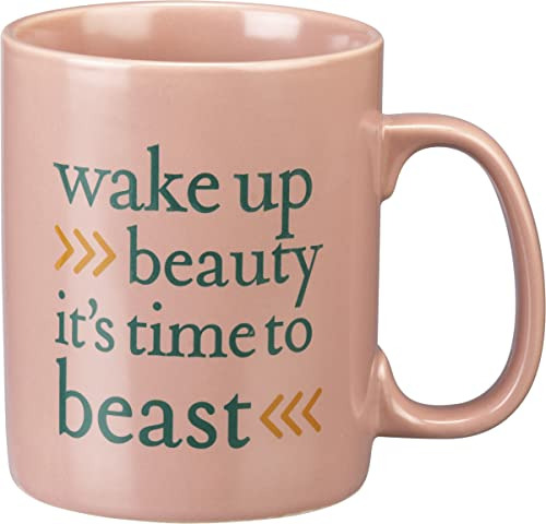 Taza Con El Diseño De Wake-up Beauty, Time To Be Fair