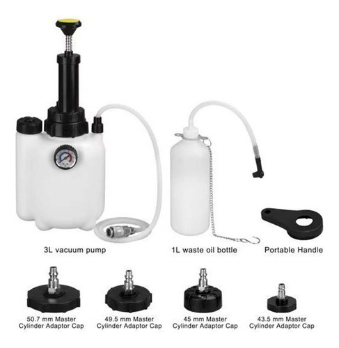 Para J0yf Purgador De Aceite De Freno Manual De 3 L