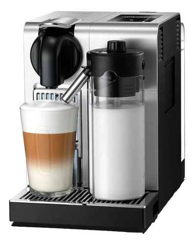 Cafetera Nespresso Lattissima Pro F456 automática silver para cápsulas monodosis 220V - 240V