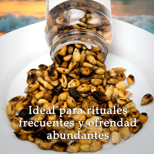 Maíz Tostado Santeria 500 Ml Ofrendas, Rituales Y Abundancia