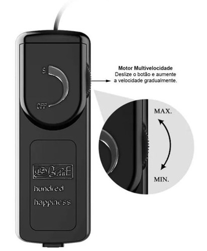 Cápsula Vibratória Bullet Vibra Egg Com Multivelocidade