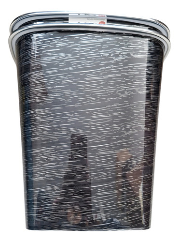 Bote De Basura De 10 Litros De Plastico Color Negro