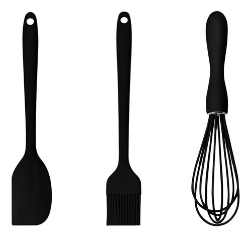 Set De Batidor, Raspador De Crema Para Tartas Y Brochas De A