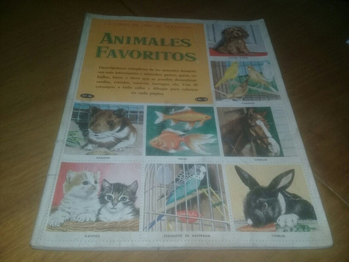 Album De Figuritas Animales Favoritos Completo