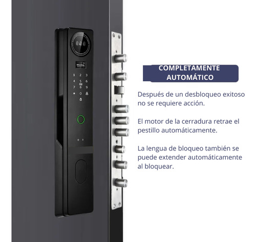 Cerradura Inteligente Wifi Digital Reconocimieto Facial App