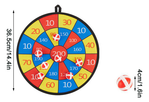 Juego De Dardos K Cartoon Para Niños Sticky Ball