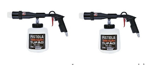 Imagem 1 de 2 de Pistola Tornadora Tufão - Kit Com 2 Peças