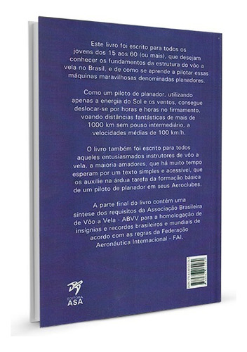 Livro O Voo A Vela