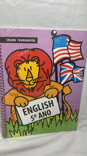 Livro - English 5° Ano - Ensino Fundamental - Anglo - Em Espiral (Usado)