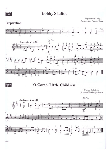 Progressive Repertoire For The Double Bass, Vol.1