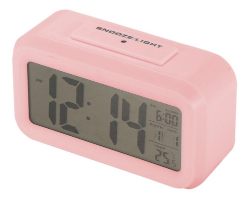 Reloj Digital Despertador, Alarma, Calendario Y Temperatura 