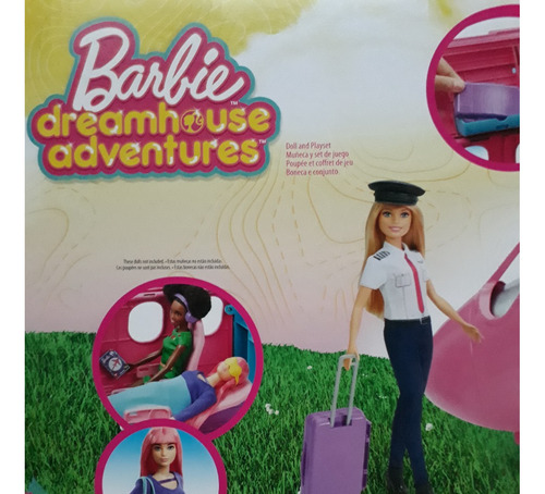 Imagen 5 de 9 de Jet Avión Barbie Original Mattel Nuevo