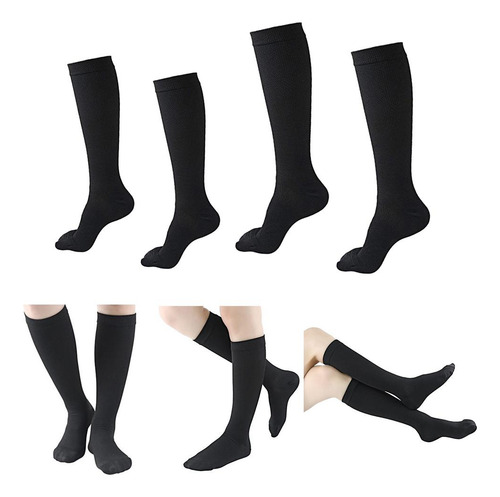 2 Pares De Medias / Calcetines De Compresión Para Mujer