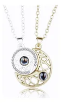 Comprar Juego 2 Collares De Parejas Sol Y Luna Te Amo 100 Idiomas