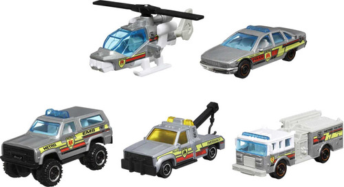 Matchbox Coches, 5 Unidades De Coches De Juguete, Camiones .