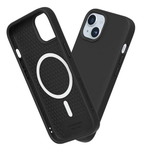 Funda Rhinoshield Solidsuit Qi Para iPhone 15 - Black 