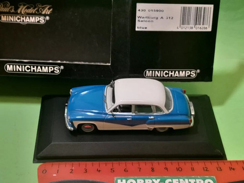 Minichamps 1/43 Wartburg A 312 Saloon 1965  Impecable!!!