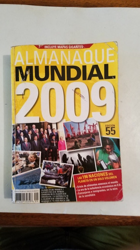 Almanaque Mundial Año 2009,de Colección (incluye Mapa Polit)