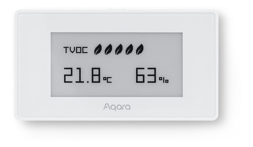 Imagen 3 de 5 de Aqara Monitor Calidad Del Aire Tvoc, Temperatura Y Humedad